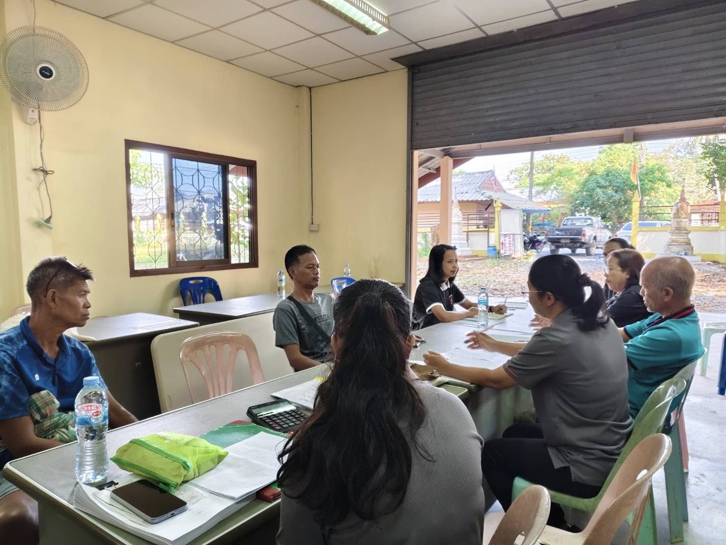 พช.เมืองพัทลุง ลงพื้นที่ขับเคลื่อนงานพัฒนาชุมชน