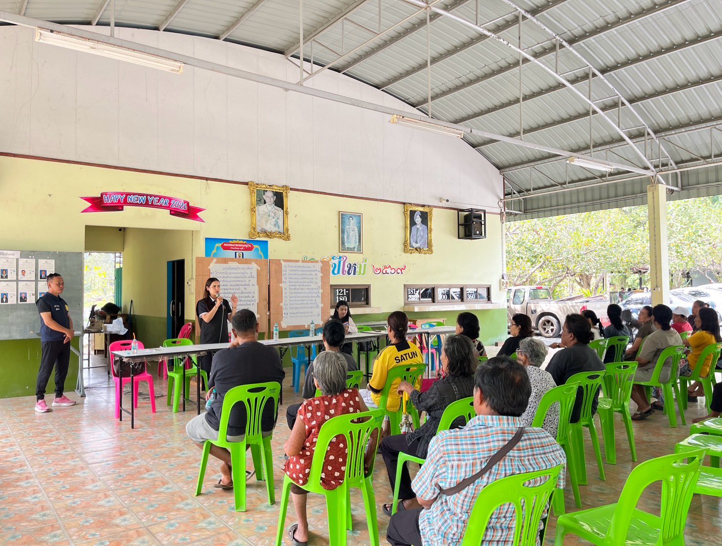 พช.เมืองพัทลุง ลงพื้นที่หนุนจัดทำแผนพัฒนาหมู่บ้าน ขับเคลื่อนพลังชุมชนตำบลนาโหนด