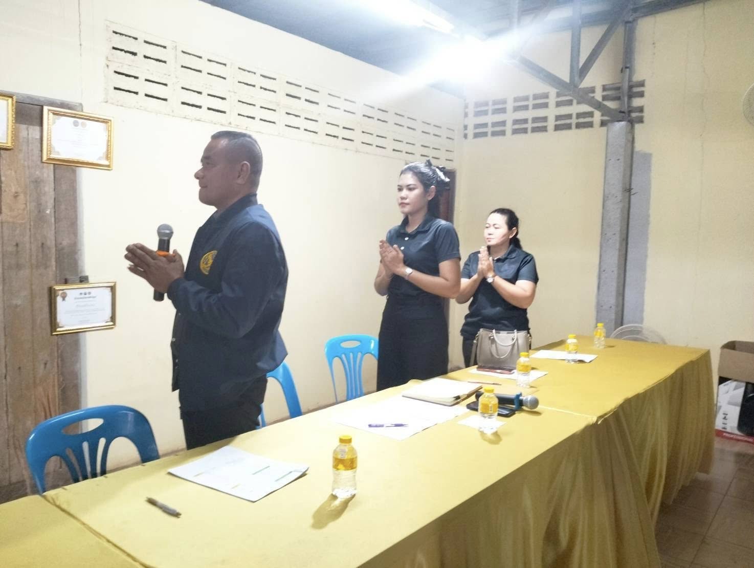 พช.เมืองพัทลุง ลงพื้นที่ประชุมขับเคลื่อนงานพัฒนาชุมชน